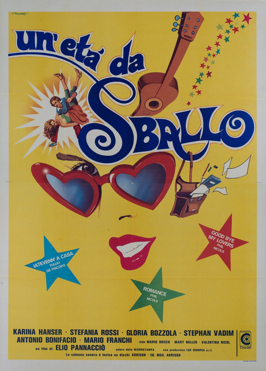 Un'età da sballo - Manifesto 1