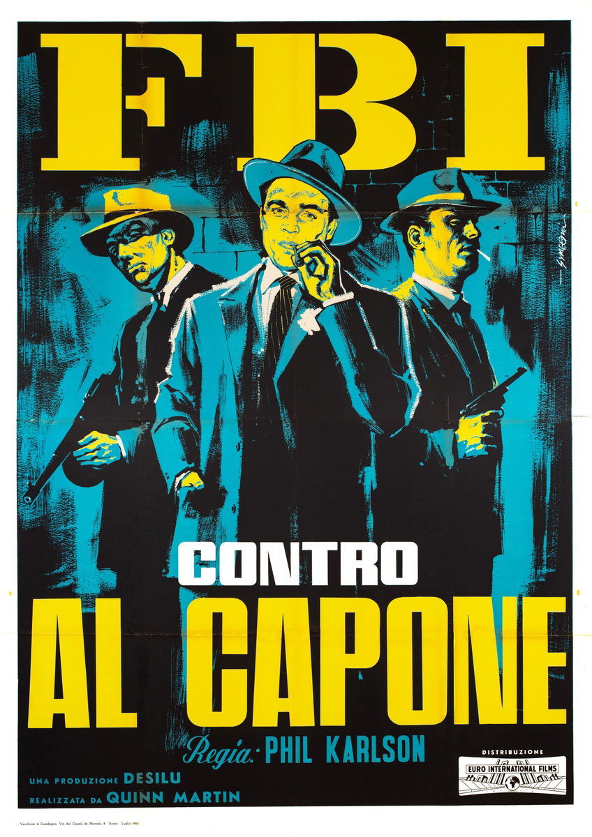 FBI contro Al Capone - Manifesto 2