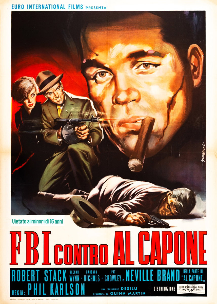 FBI contro Al Capone - Manifesto 3