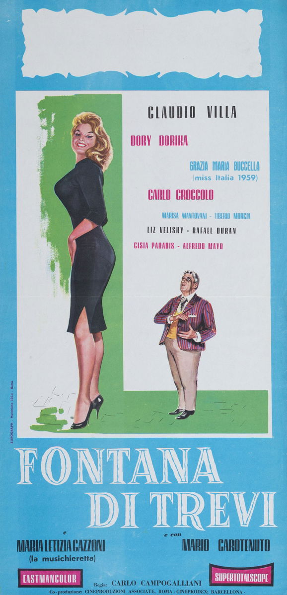 Fountain of Trevi - Lobby Card 1