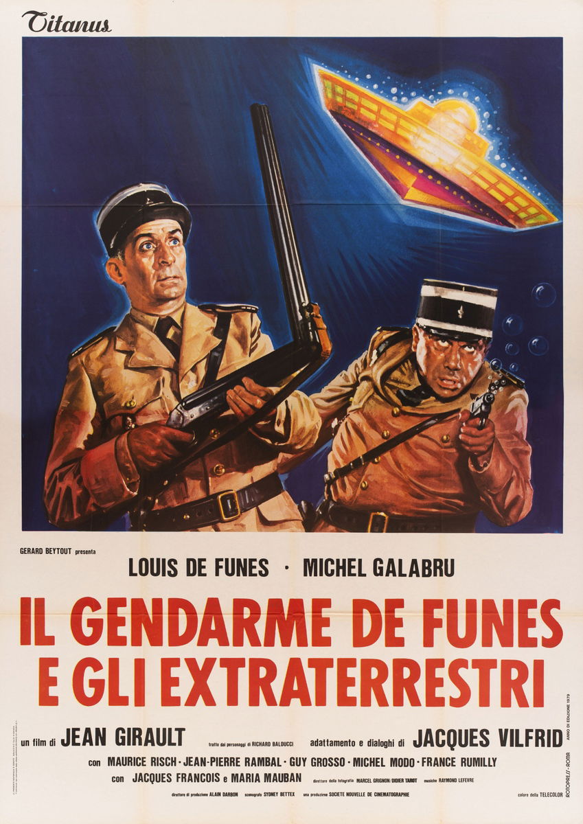 The Gendarme and the Creatures from Outer Space - Poster 1