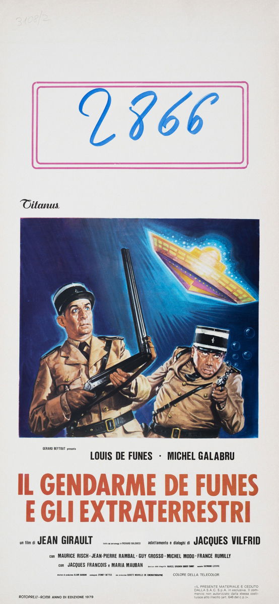 Il gendarme e gli extraterrestri - Locandina 1