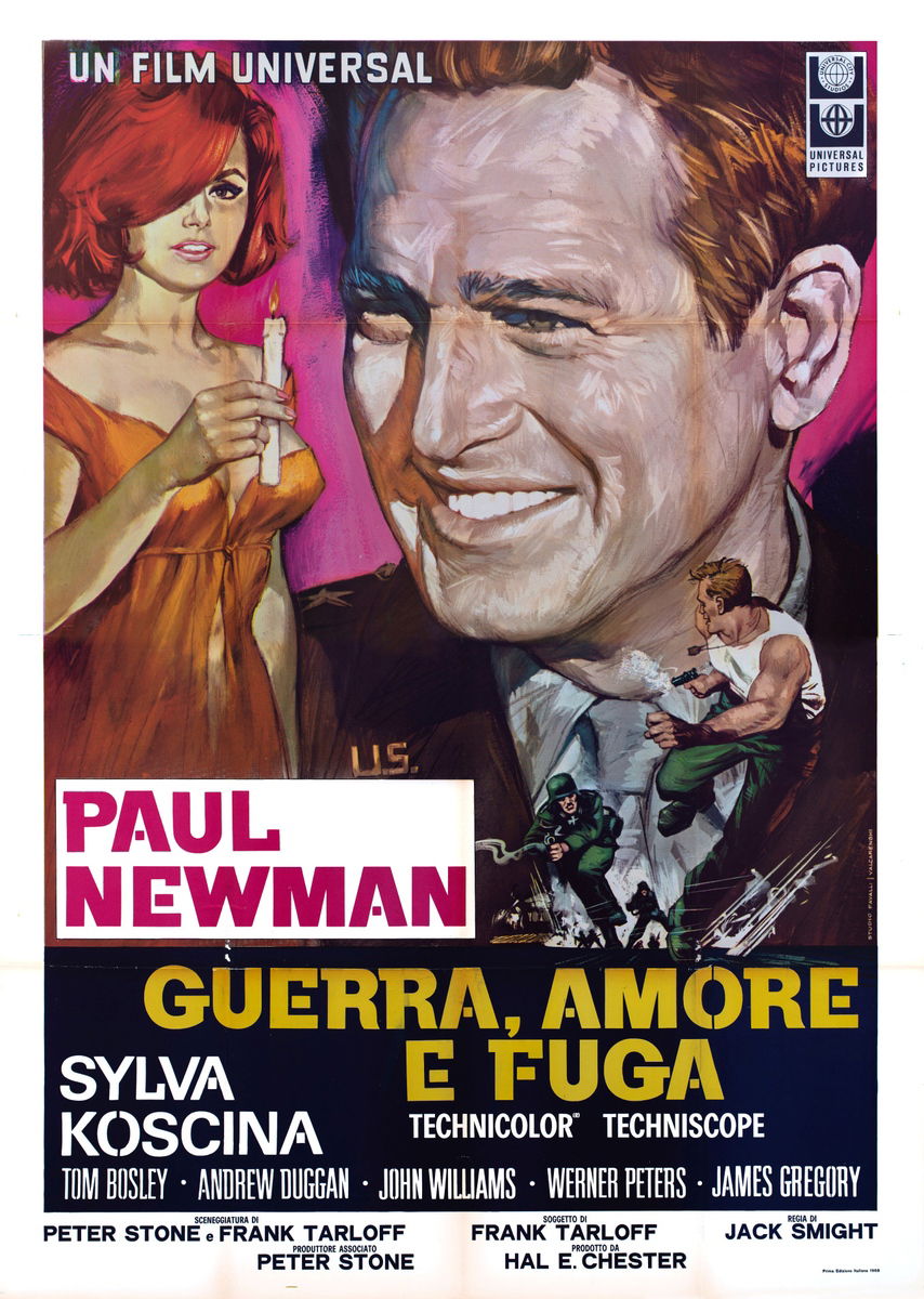 Guerra amore e fuga - Manifesto 1