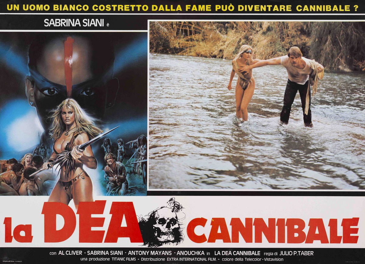 La dea cannibale - Fotobusta 1