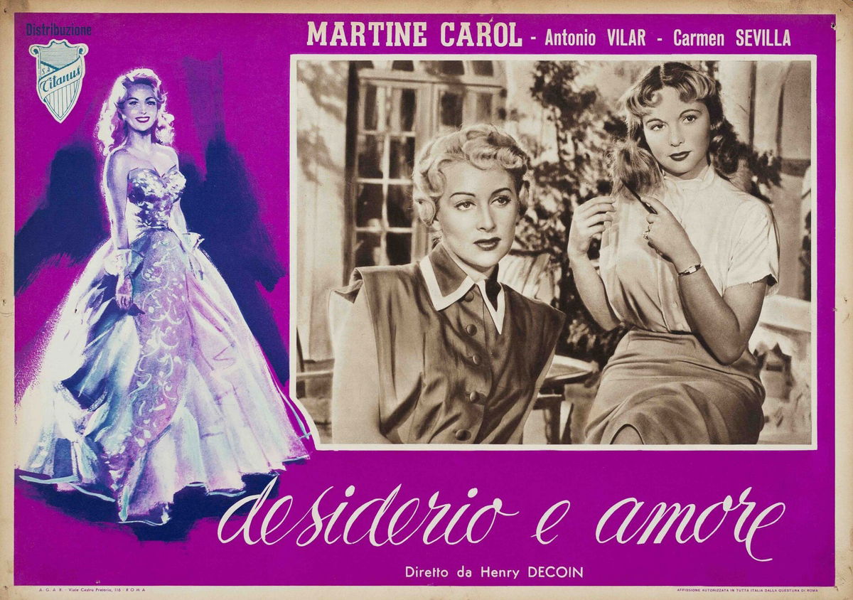 Il desiderio e l'amore - Fotobusta 1