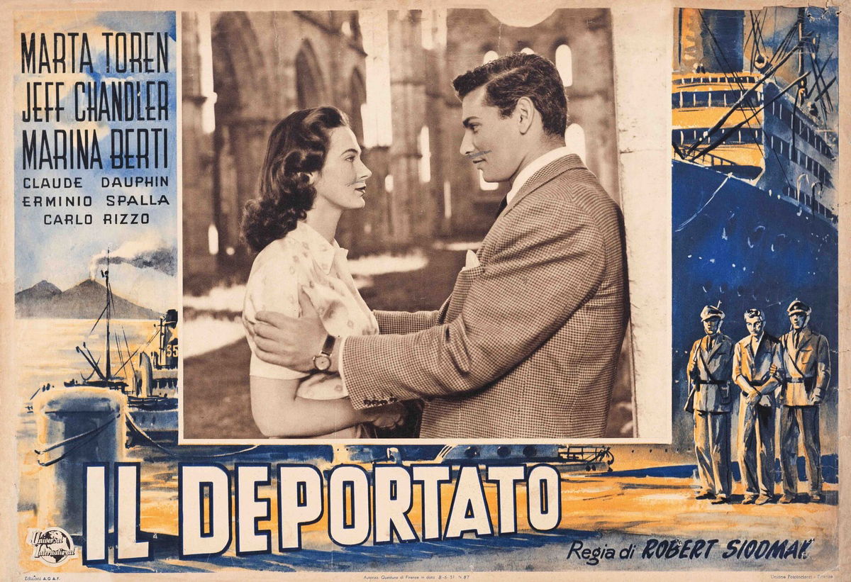 Il deportato - Fotobusta 1