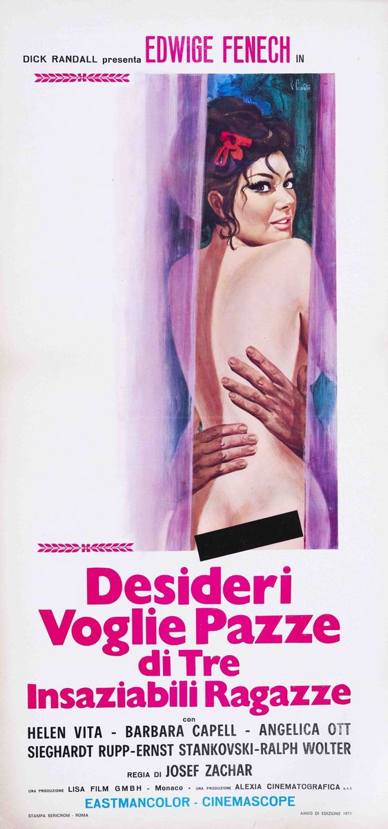 Desideri voglie pazze di tre insaziabili ragazze - Locandina 1