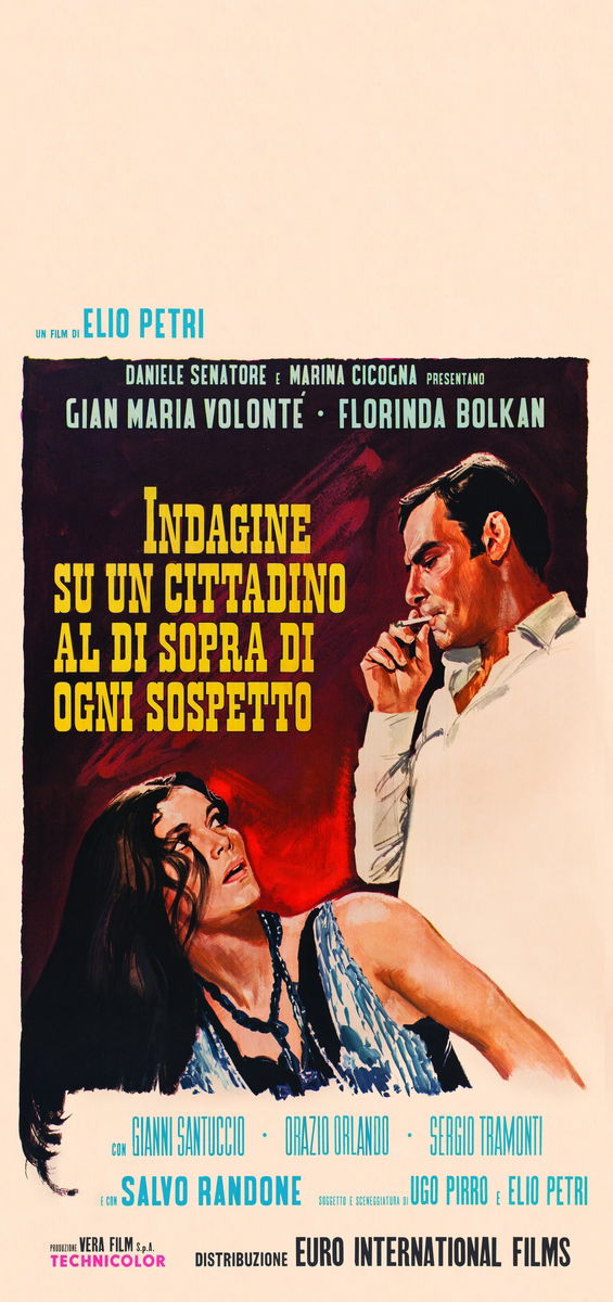 Indagine su un cittadino al di sopra di ogni sospetto - Locandina 1