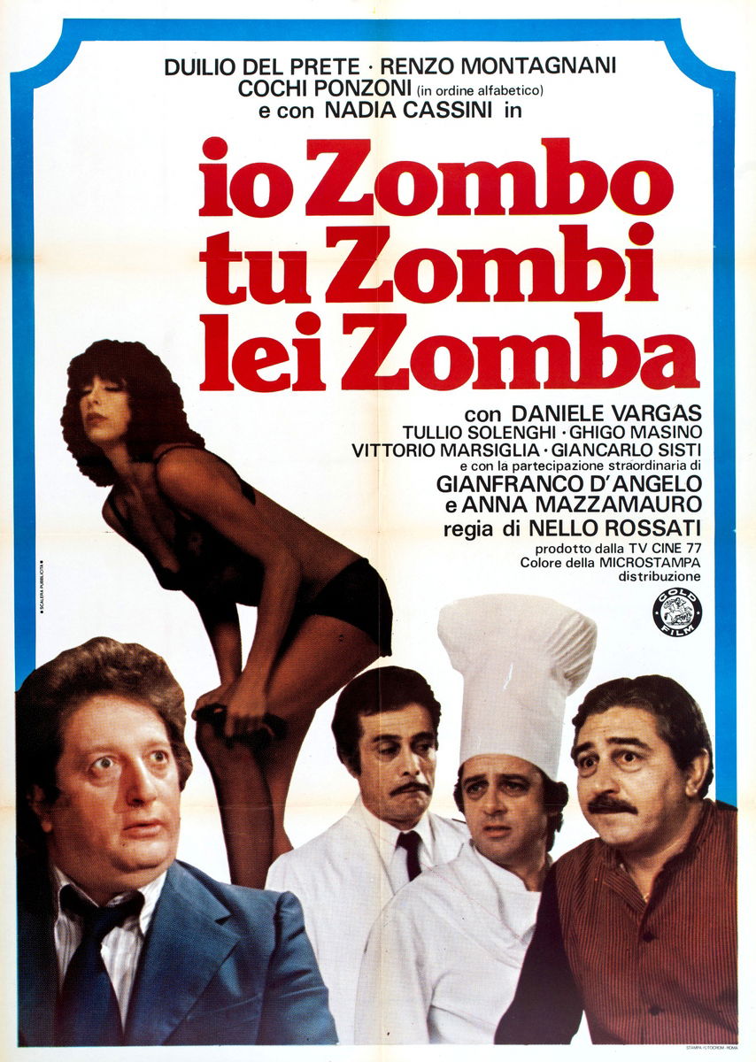 Io zombo, tu zombi, lei zomba - Manifesto 1