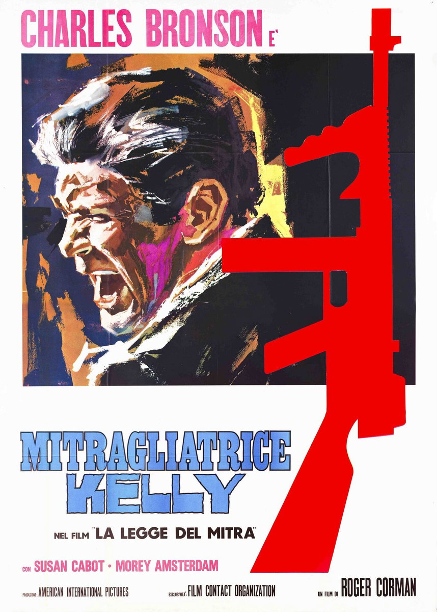 Poster 3 for the film Machine-Gun Kelly (1958)