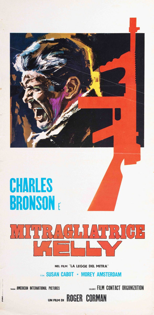 Locandina 2 for the film Machine-Gun Kelly (1958)
