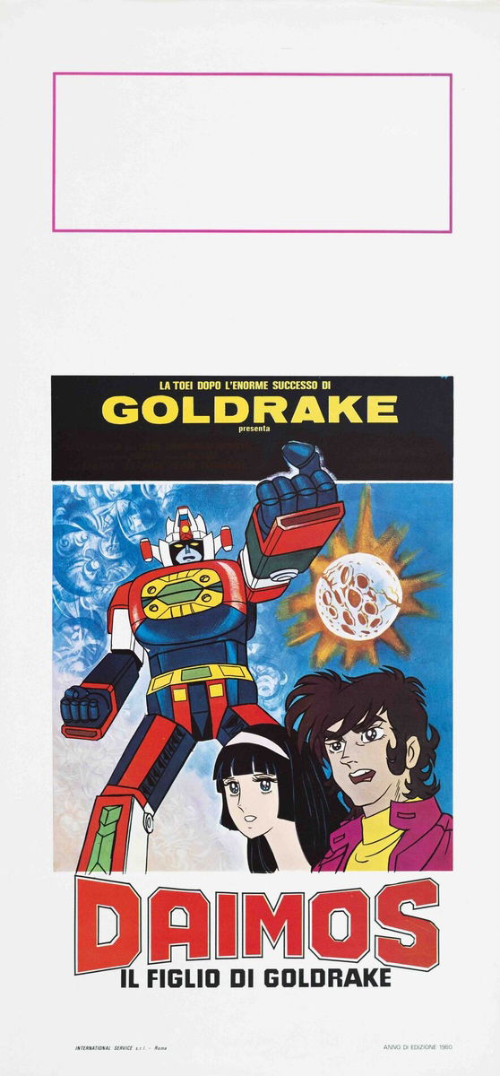 Daimos - Il figlio di Goldrake - Locandina 1