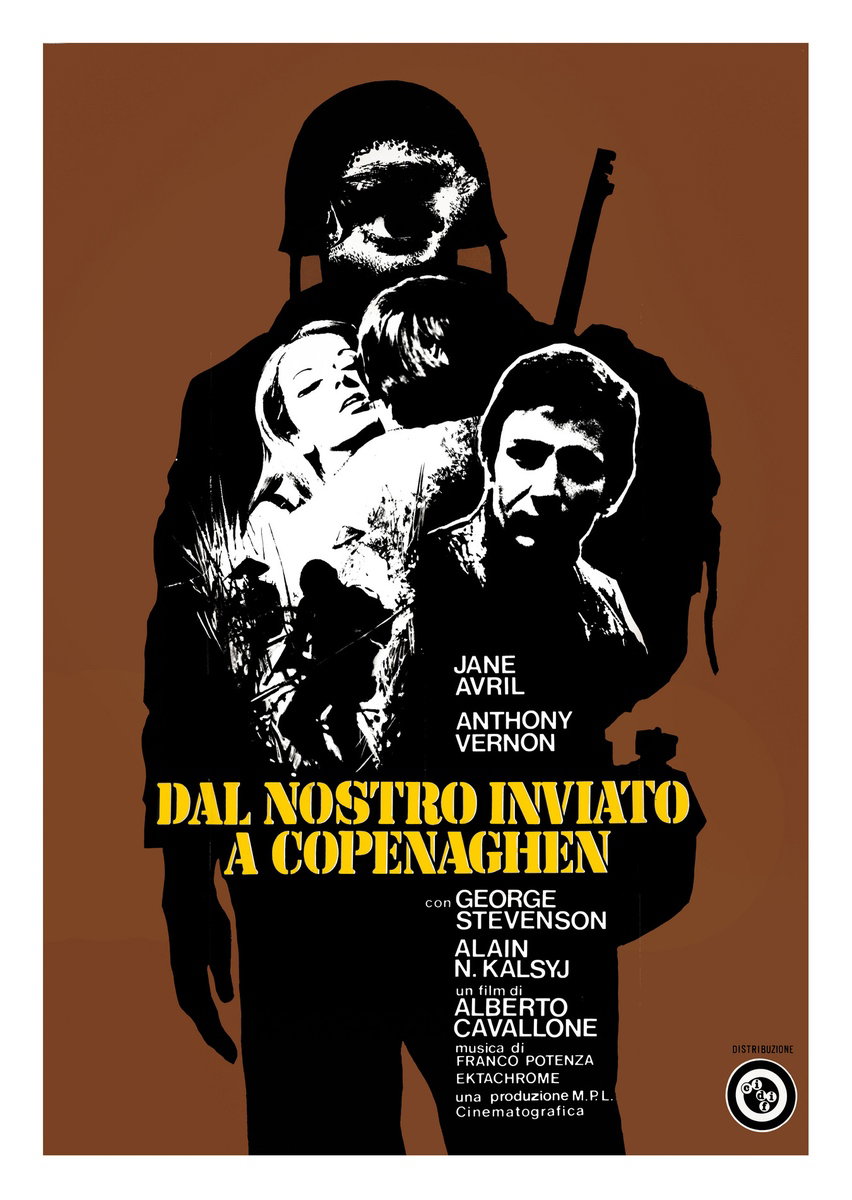 Manifesto 3 per il film Dal nostro inviato a Copenaghen (1970)