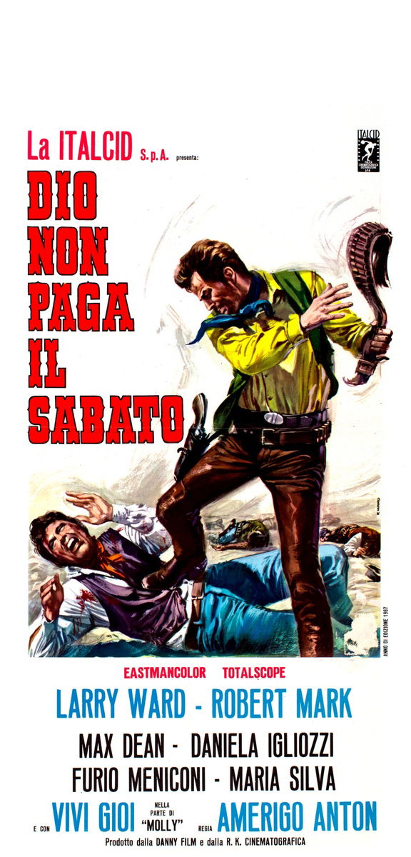 Dio non paga il sabato - Lobby Card 1