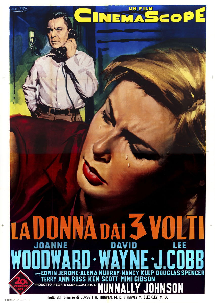 La donna dai tre volti - Manifesto 1