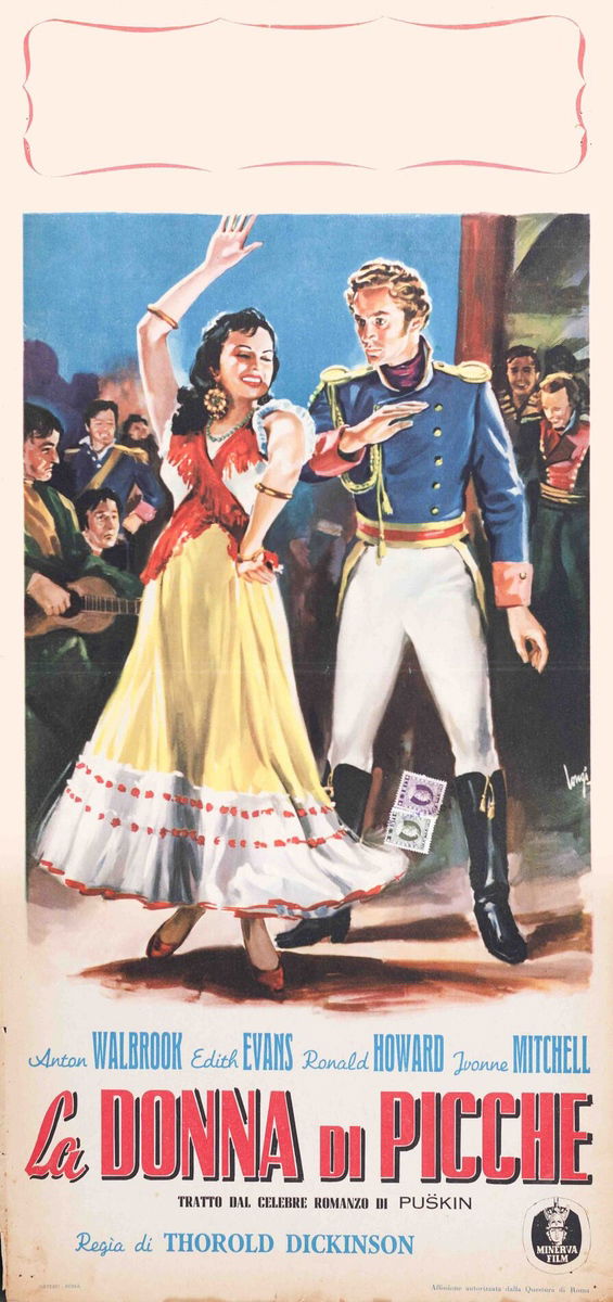 The Queen of Spades - Lobby Card 1