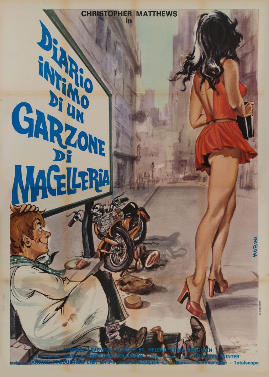 Diario intimo di un garzone di macelleria - Manifesto 1