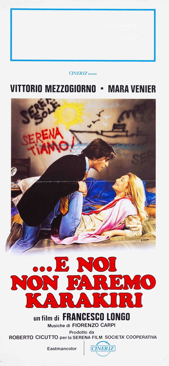 e noi non faremo karakiri - Locandina 1