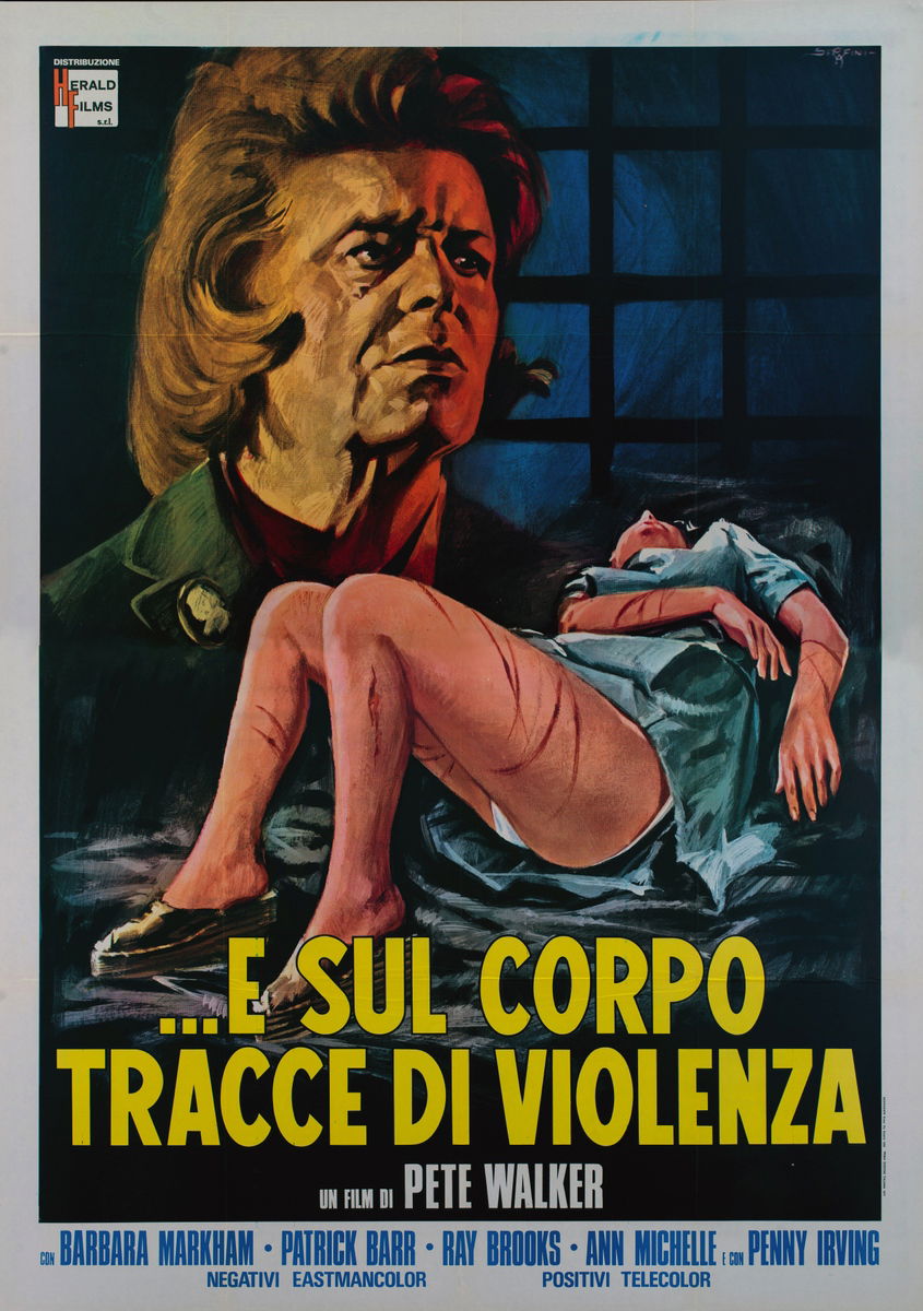 ...e sul corpo tracce di violenza - Manifesto 1