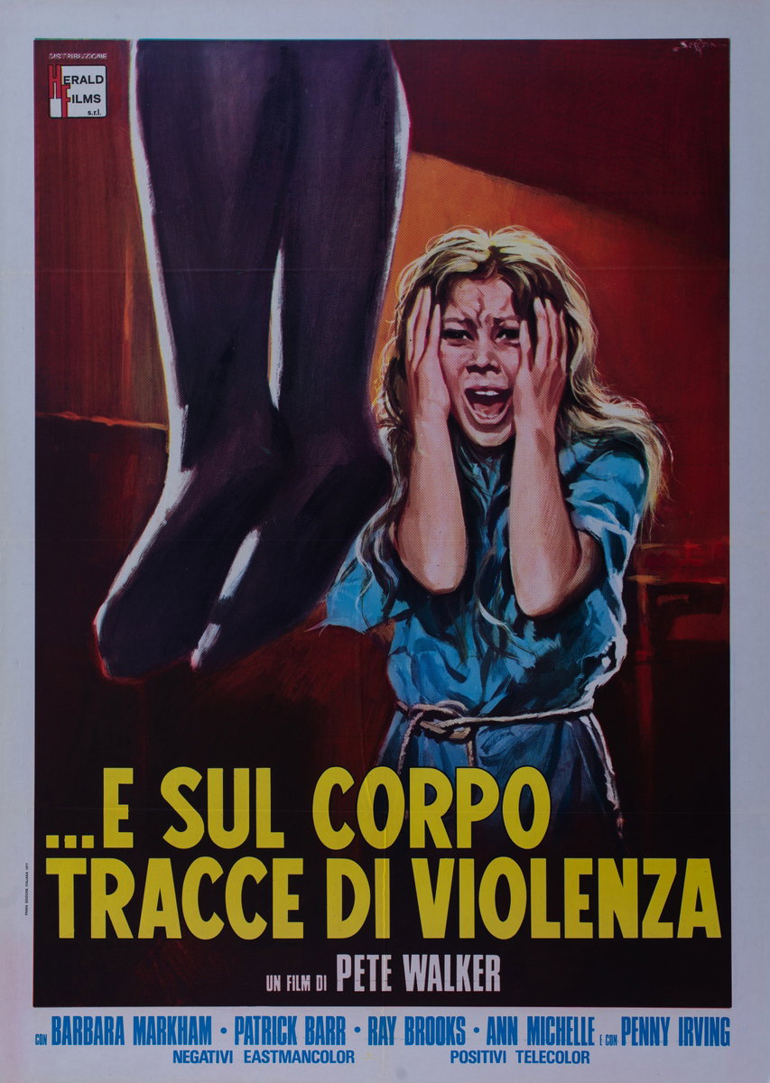 Poster 2 for the film House of Whipcord (1974), painted by Adelchi Serafini