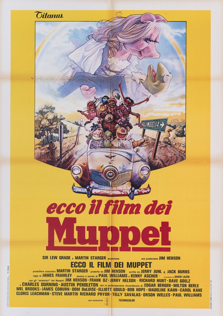 Manifesto 2 per il film Ecco il film dei Muppet (1979)