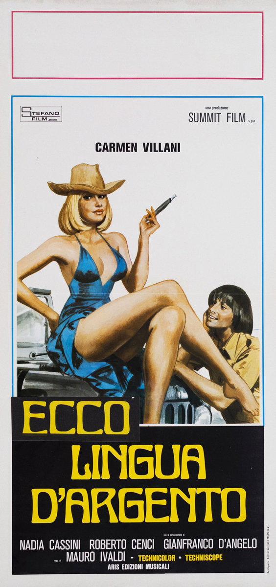 Locandina 2 for the film Emanuelle's Silver Tongue (1976)