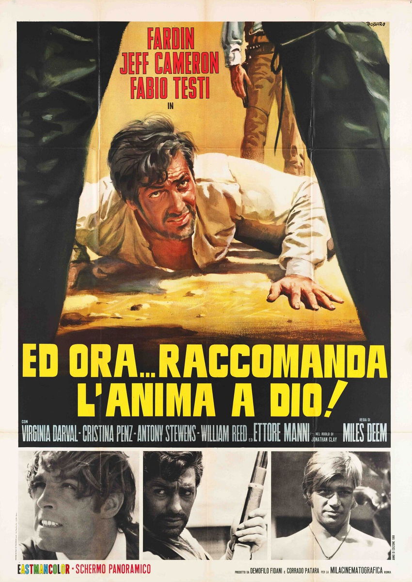 Ed ora... raccomanda l'anima a Dio! - Manifesto 1