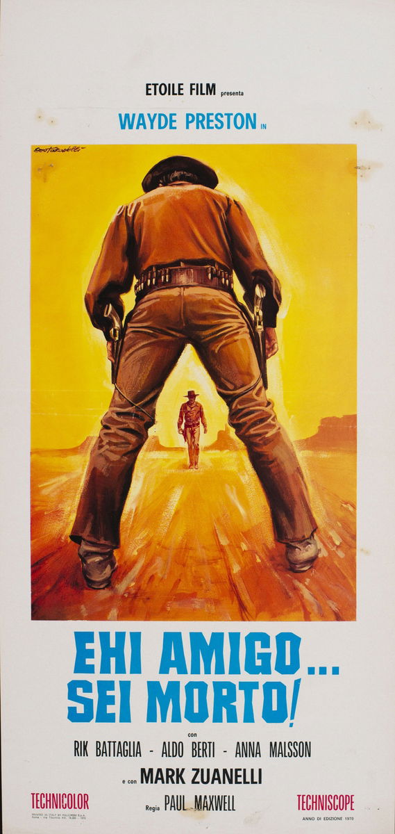 Hey Amigo! A Toast to Your Death - Lobby Card 1