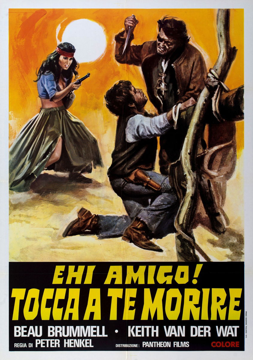 Ehi amigo! tocca a te morire - Poster 1