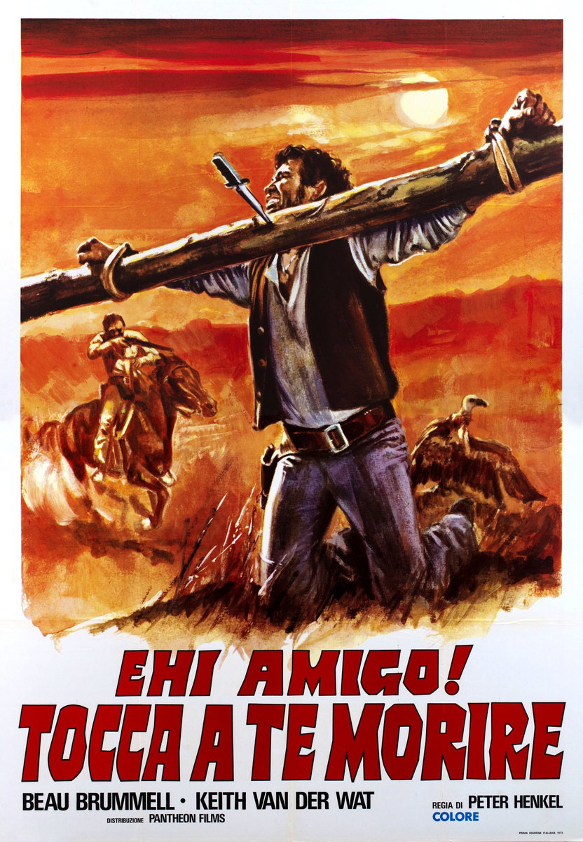 Poster 2 for the film Ehi amigo! tocca a te morire (1970)