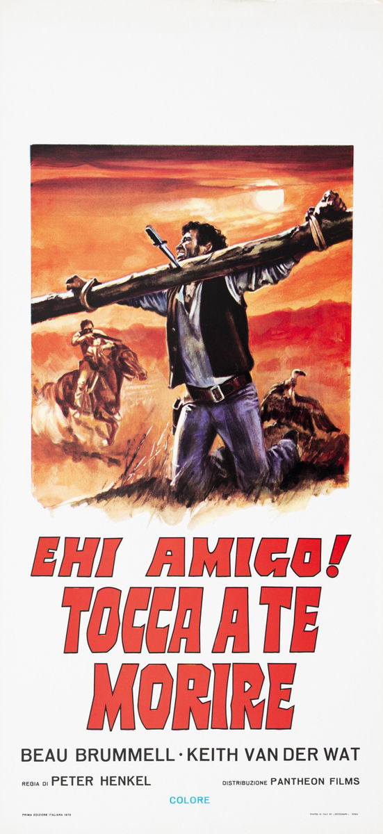 Ehi amigo! tocca a te morire - Lobby Card 1