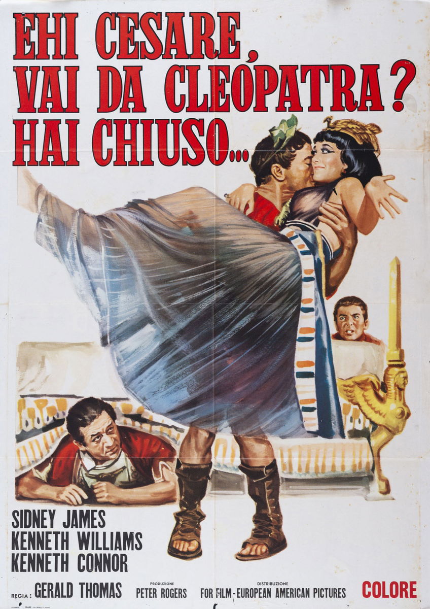 Ehi Cesare vai da Cleopatra? Hai chiuso... - Manifesto 1