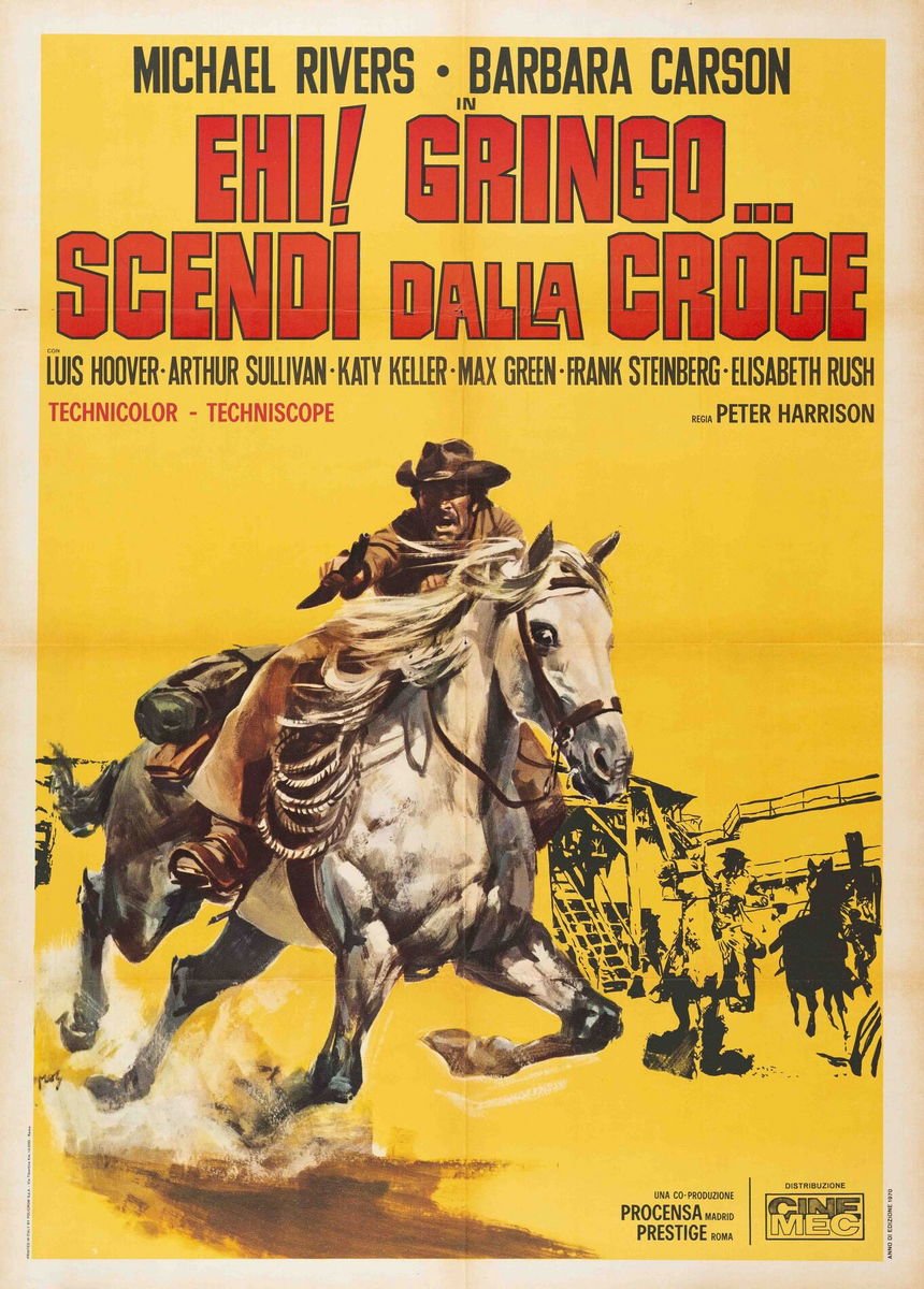 Ehi! Gringo... scendi dalla croce - Poster 1