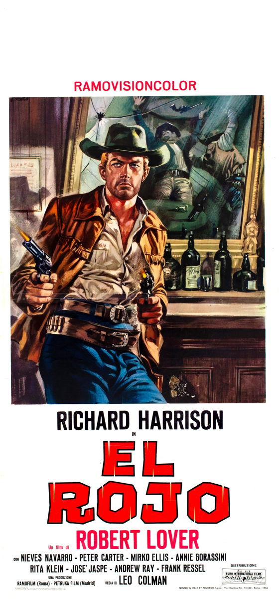 El Rojo - Lobby Card 1