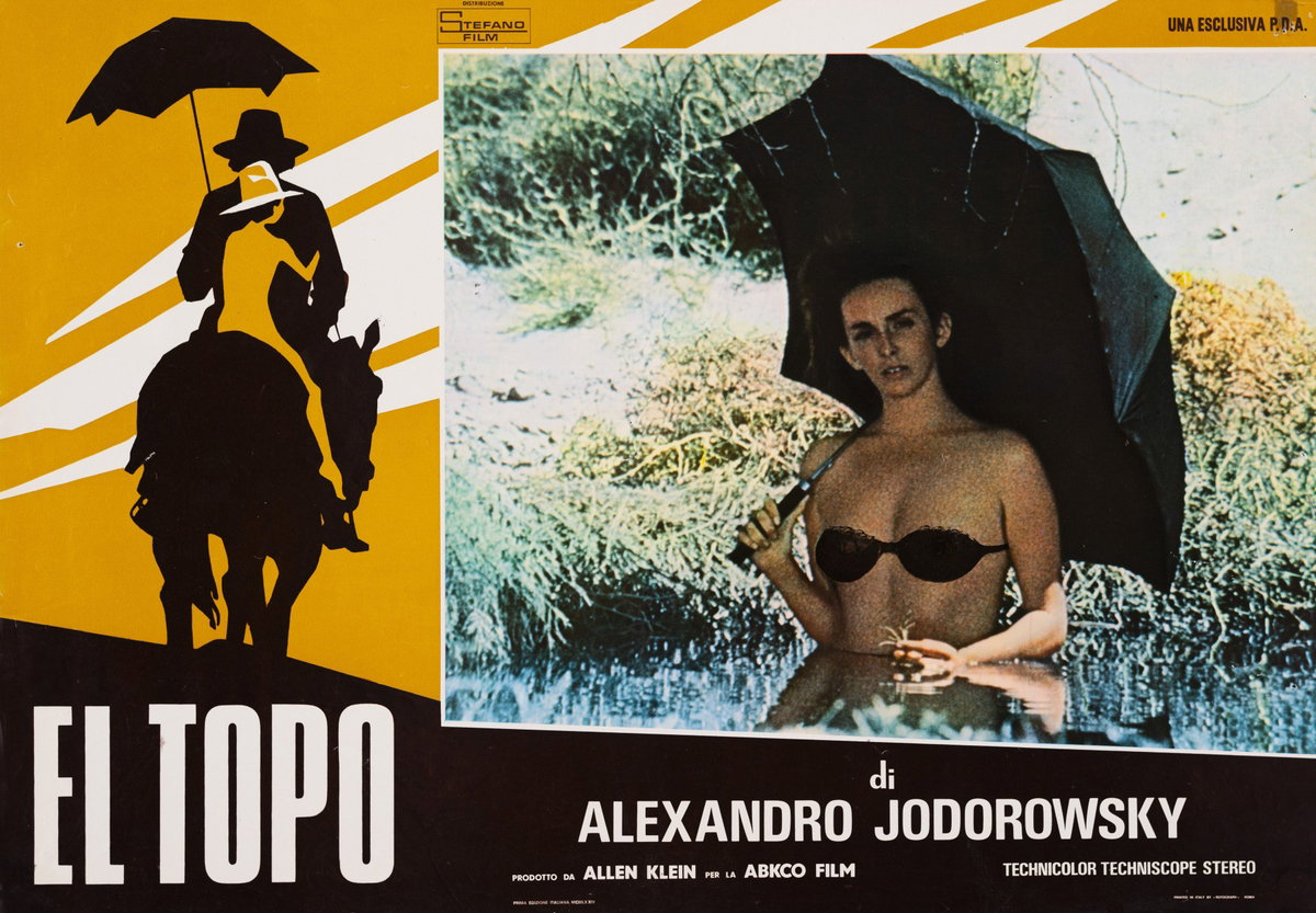 Fotobusta 2 per il film El Topo (1970)
