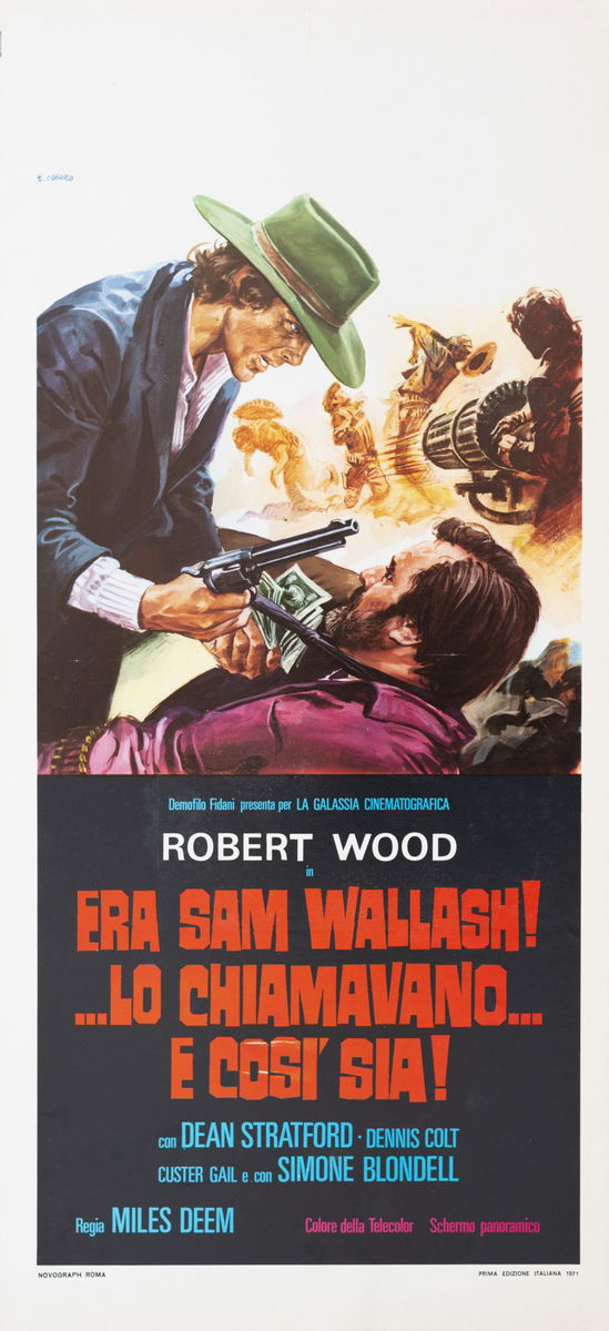 Era Sam Wallash! ... Lo chiamavano... e così sia! - Locandina 1