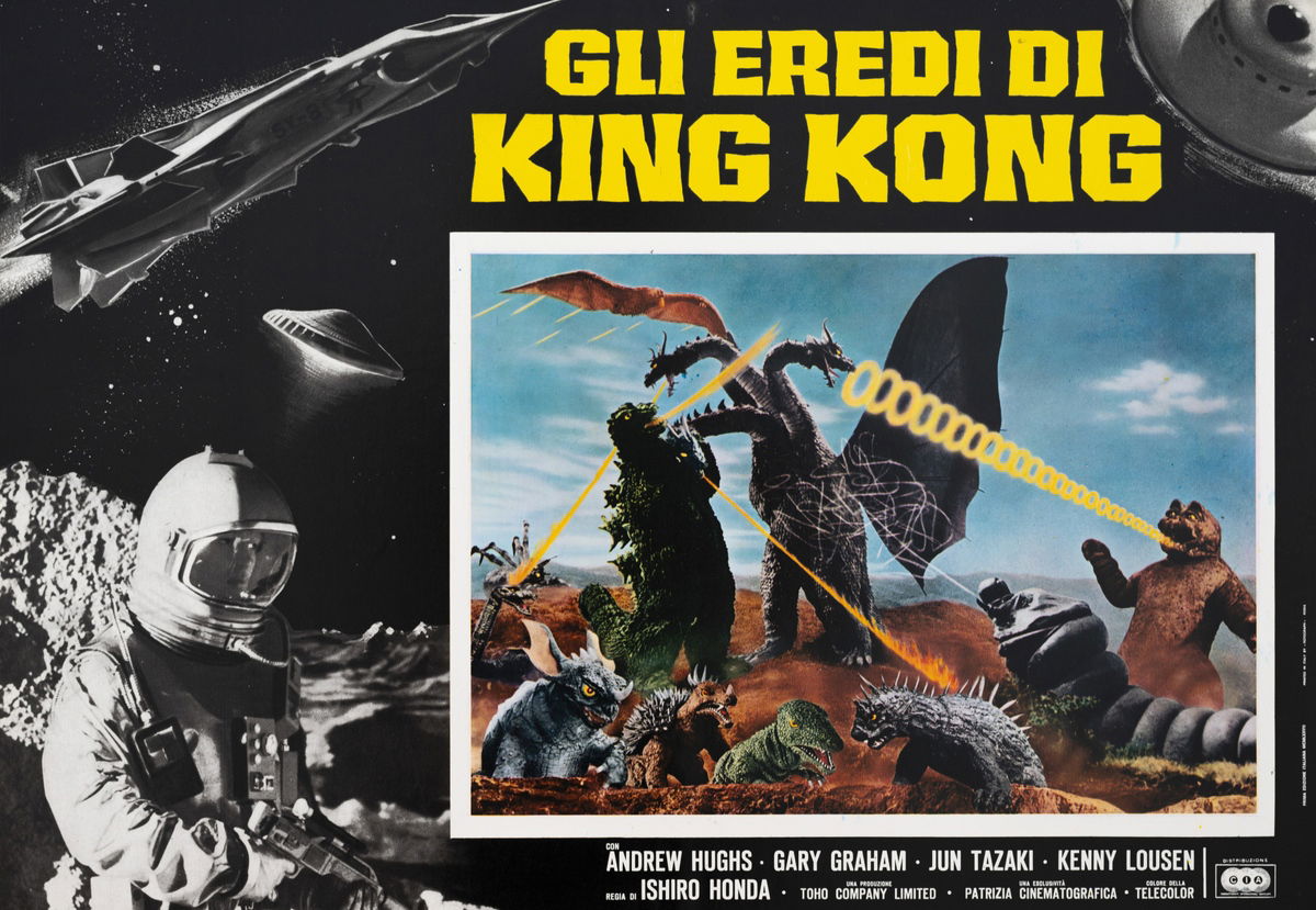 Gli eredi di King Kong - Fotobusta 1