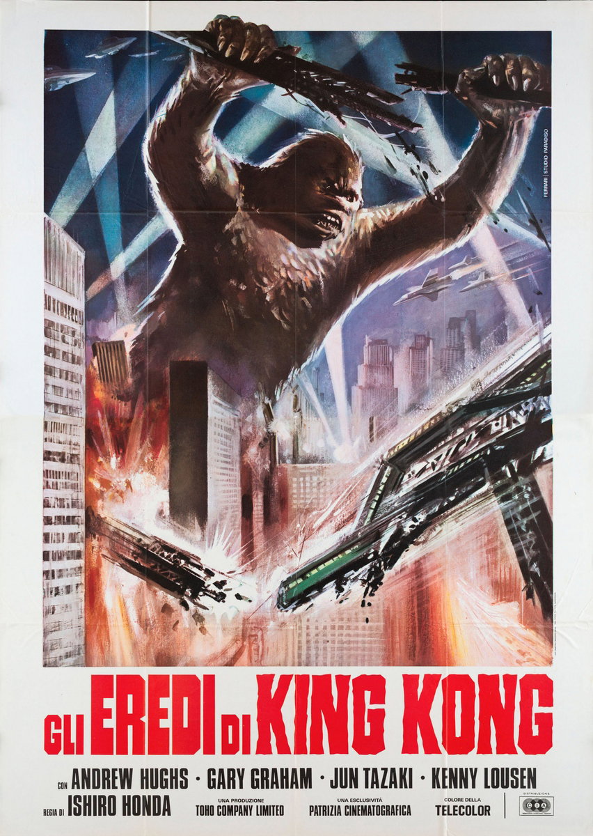 Gli eredi di King Kong - Manifesto 2