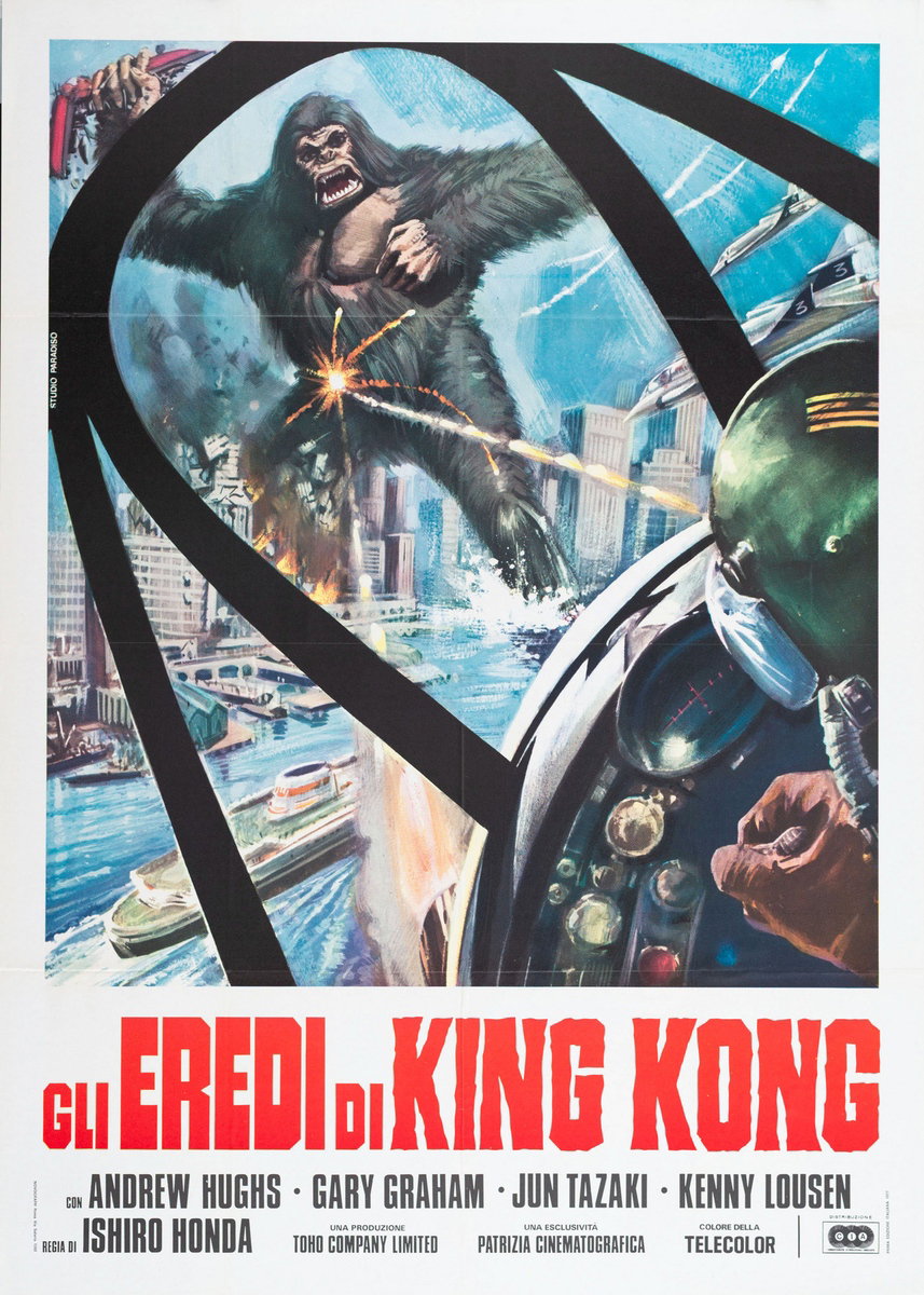 Gli eredi di King Kong - Manifesto 3
