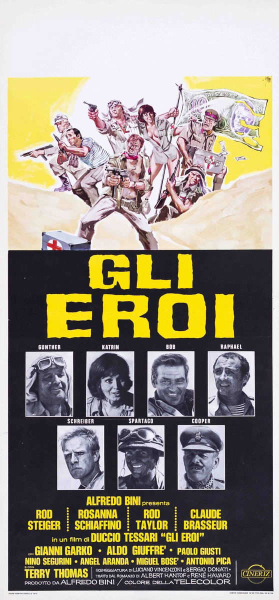 The Heroes - Lobby Card 1