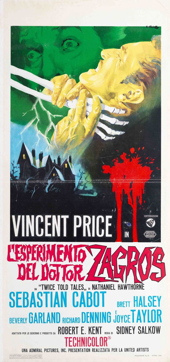L'esperimento del dottor Zagros - Locandina 1