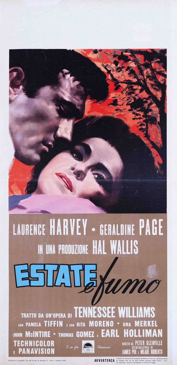 Summer and Smoke - Lobby Card 1