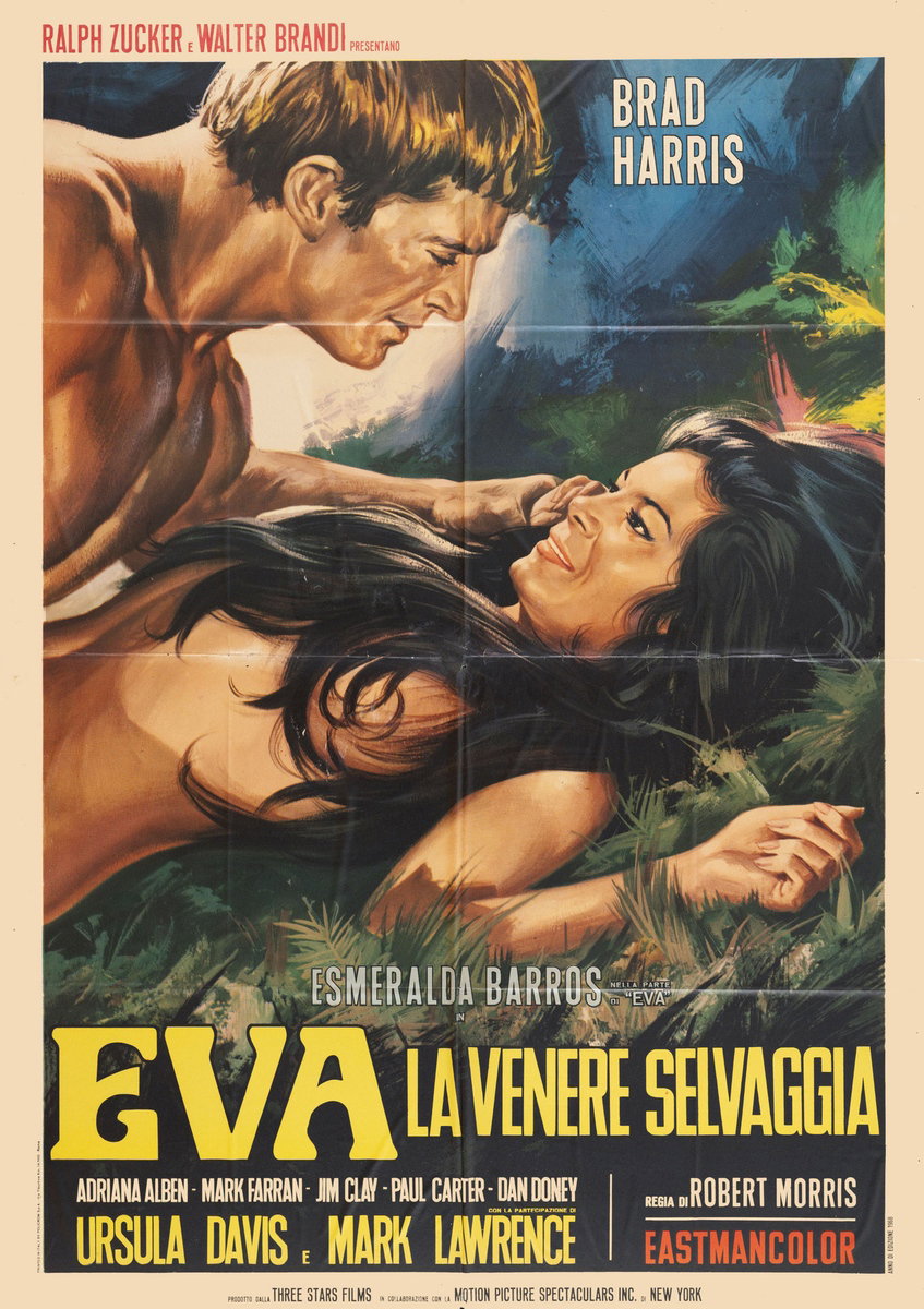 Manifesto 2 per il film Eva, la Venere selvaggia (1968)