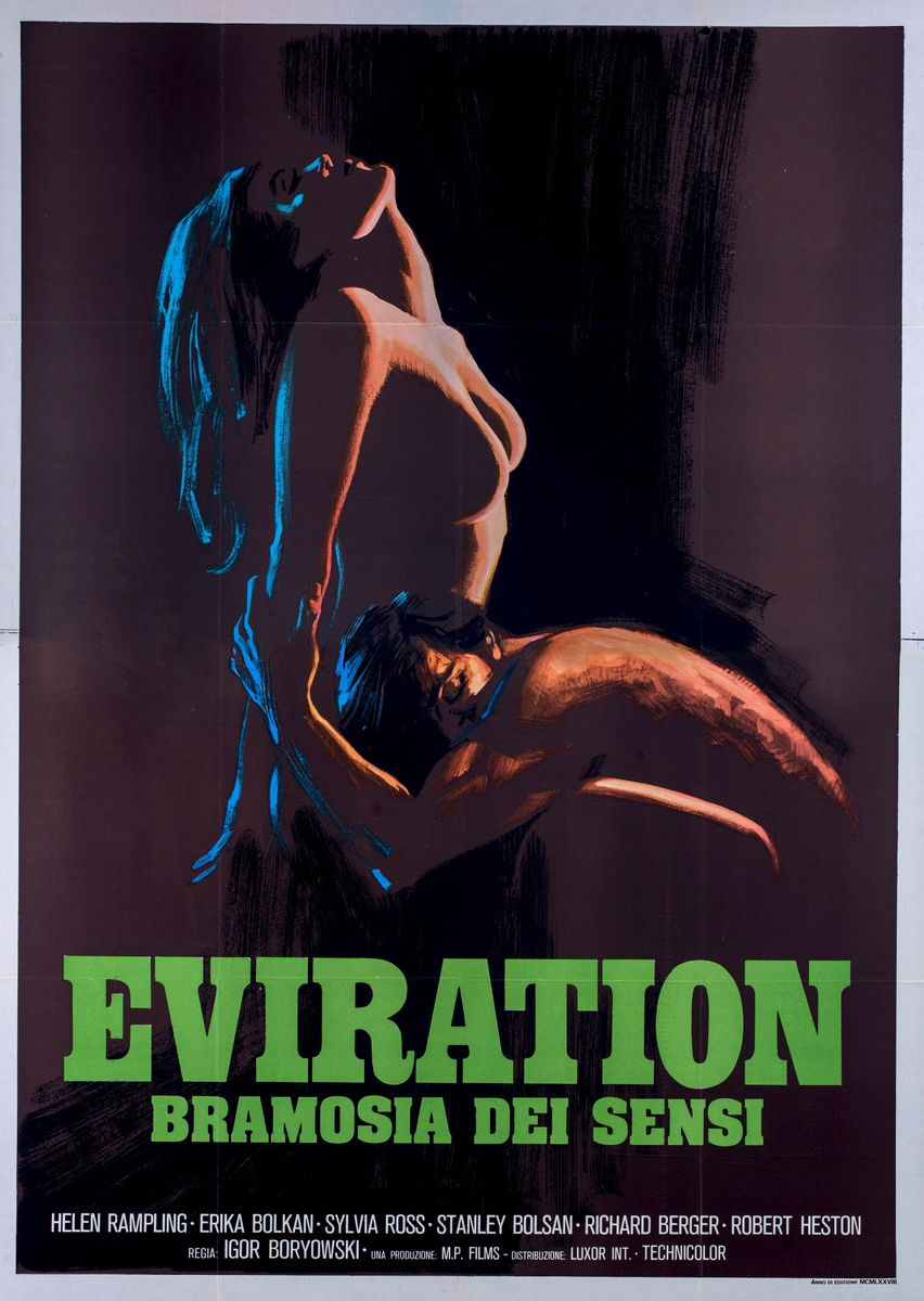 Eviration - Bramosia dei sensi - Manifesto 1