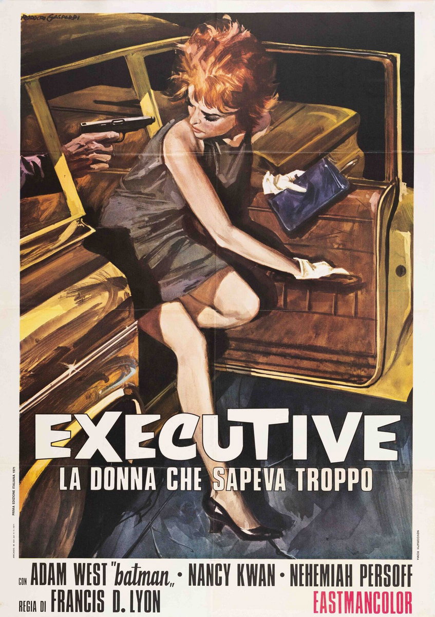 Manifesto 2 per il film Executive - La donna che sapeva troppo (1969)