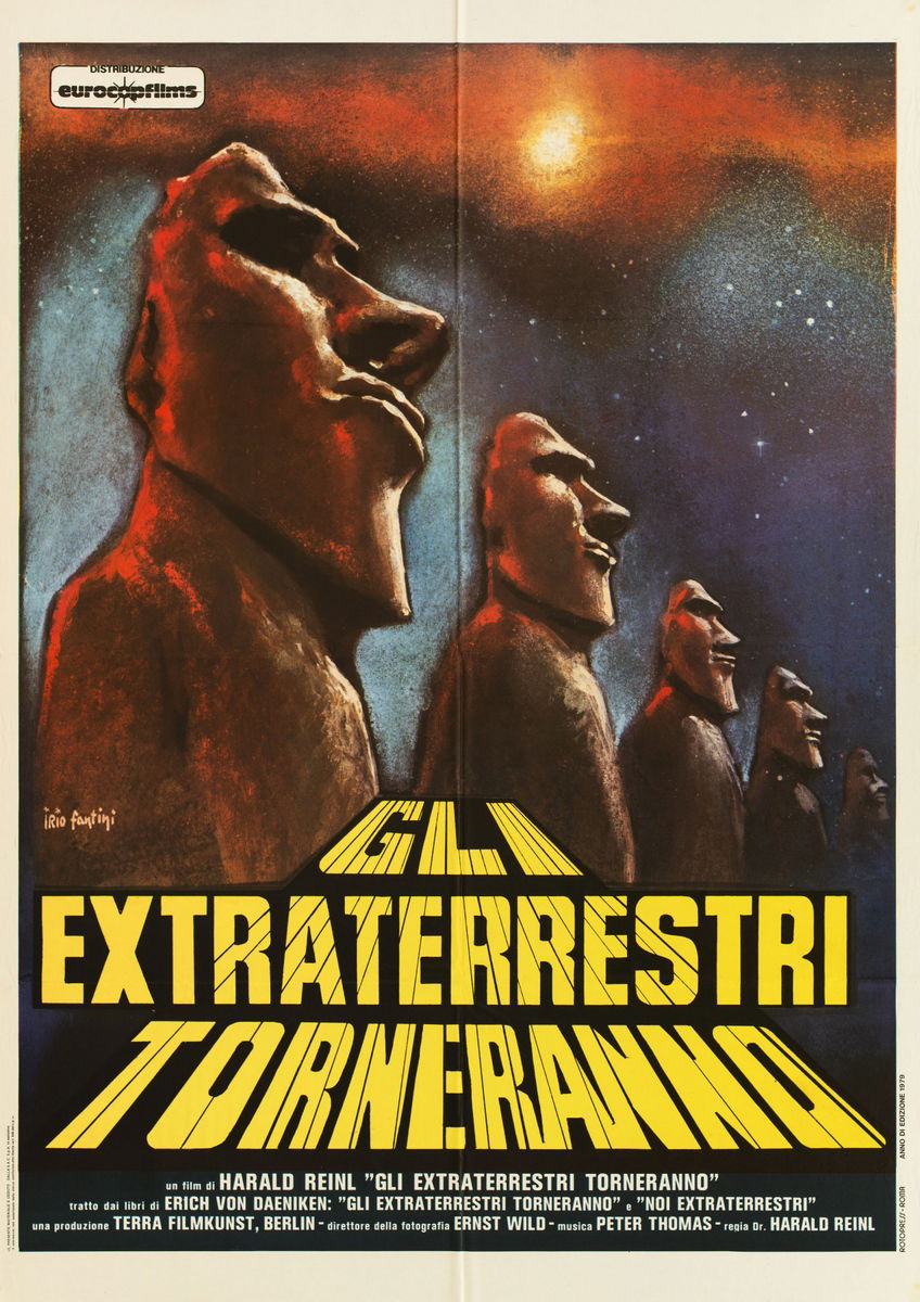 Gli extraterrestri torneranno - Manifesto 1