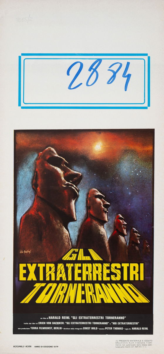 Chariots of the Gods - Lobby Card 1