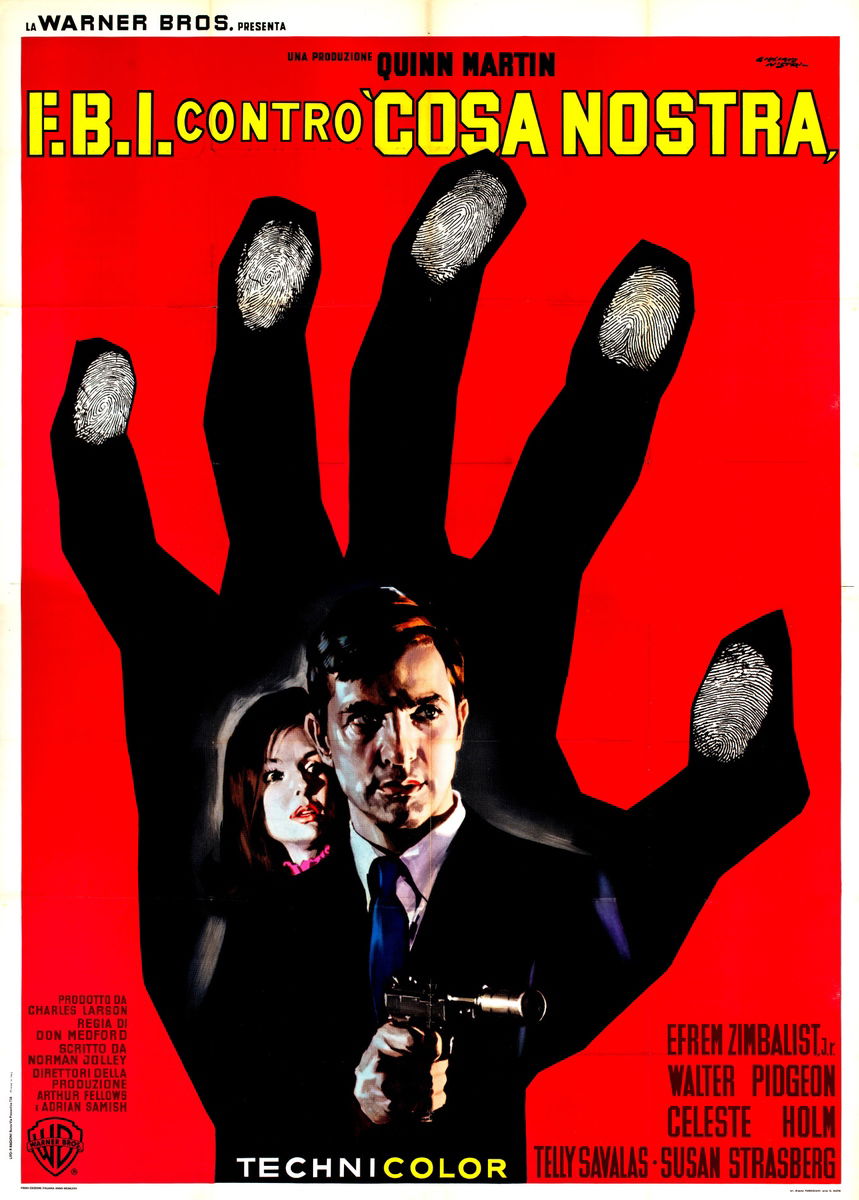 FBI contro Cosa Nostra - Manifesto 1