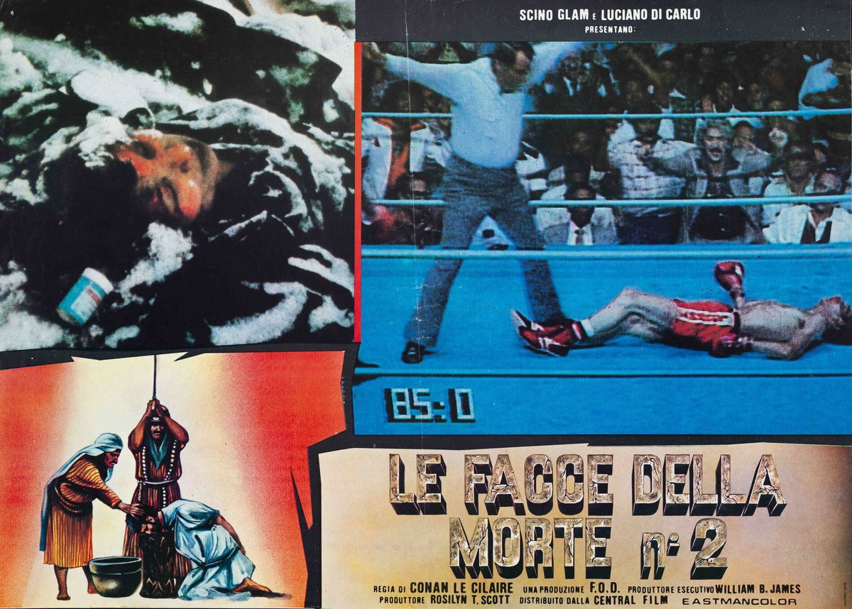 Le facce della morte 2 - Fotobusta 1