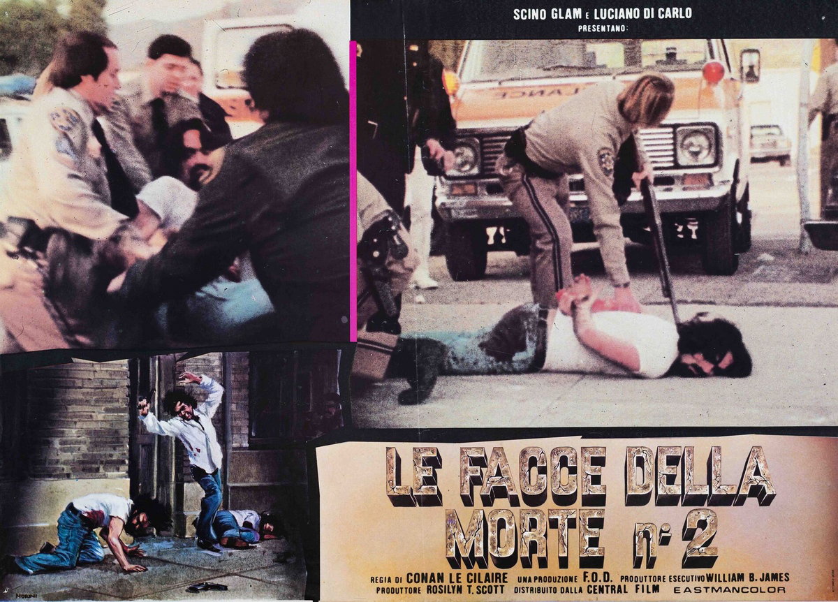 Fotobusta 2 per il film Le facce della morte 2 (1983)